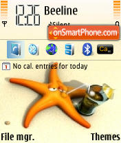 Star tema screenshot