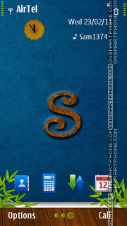 Alphabet S tema screenshot