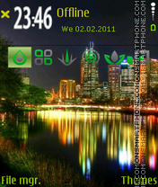 City light 01 tema screenshot