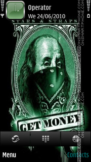 Get Money by di_stef es el tema de pantalla