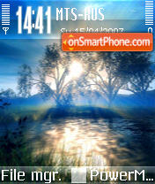 Landscape tema screenshot