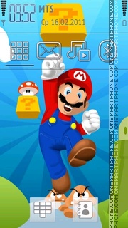 Super Mario 10 tema screenshot