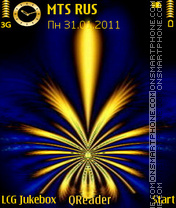 Fractal tema screenshot