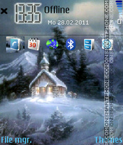 Snowhouse tema screenshot