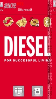 Скриншот темы Diesel