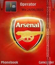 Arsenal fc es el tema de pantalla