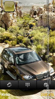 Скриншот темы Bmw x5 by di_stef