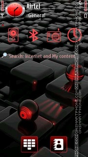 Red Sheen theme screenshot