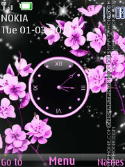 Pink tenderness tema screenshot