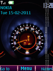 Capture d'écran Glow speed thème
