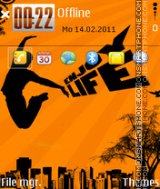 Enjoy tema screenshot