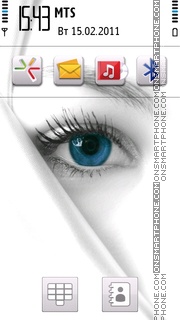 Blue Eye 03 theme screenshot