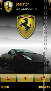 Ferrari tema screenshot