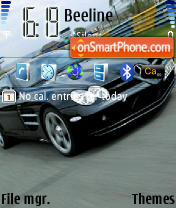 Mercedes Benz SLR Mclaren es el tema de pantalla