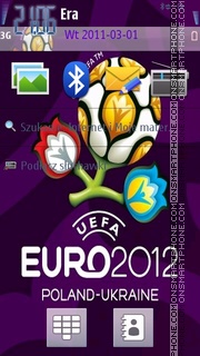 Euro 2012 theme screenshot