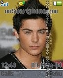 Скриншот темы Zac Efron