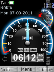 Speed flash theme screenshot