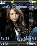 Miley Cyrus 6 tema screenshot