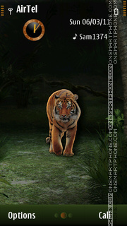 Tiger s^3 tema screenshot