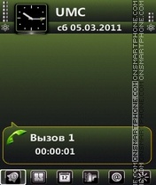 Green by Bolena tema screenshot