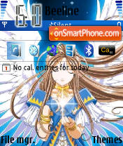 Anime theme screenshot