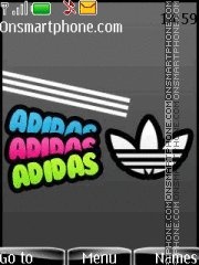 Capture d'écran Adidas 48 thème