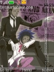 Tyki Mikk (D.Gray Man - Noah family) theme screenshot