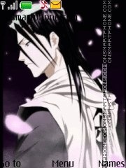 Capture d'écran Bleach Byakuya thème