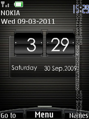 Htc Black V2 theme screenshot