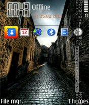 Dark Street 01 Theme-Screenshot