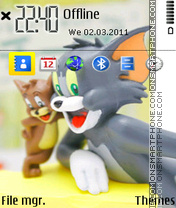 Скриншот темы Tom Jerry 01