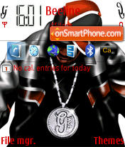 G-Unit tema screenshot