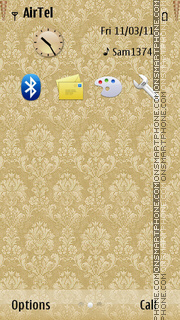 Rich Gold tema screenshot