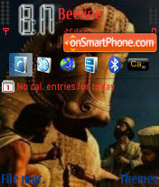 Persian theme screenshot
