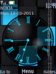 B.B.Clock tema screenshot