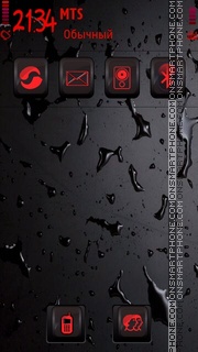 Wet Screen Theme-Screenshot