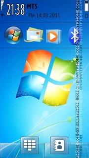 Windows 7 es el tema de pantalla