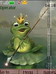 Capture d'écran frog anim thème