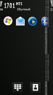 Win 7 Icons Htc tema screenshot