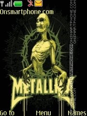 Скриншот темы Metallica