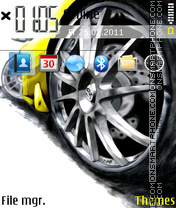 Скриншот темы Lamborghini 05