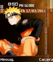 Uzumaki Naruto theme screenshot