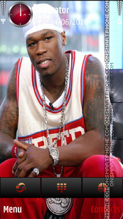 50 cent red theme screenshot