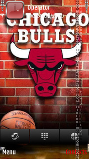 Chicago bulls nba es el tema de pantalla