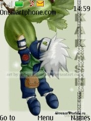 Chibi kakashi 2011 theme screenshot