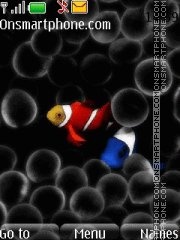 3d Clownfish tema screenshot