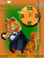 Garfield 34 tema screenshot