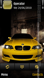 Bmw 330ci theme screenshot