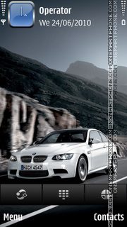 Bmw m3 theme screenshot