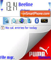 Puma 01 Theme-Screenshot